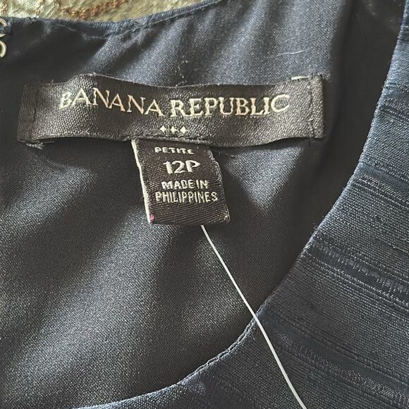 Banana Republic | Maritime Cocktail Dress Size 12P NWT - Picture 10 of 14